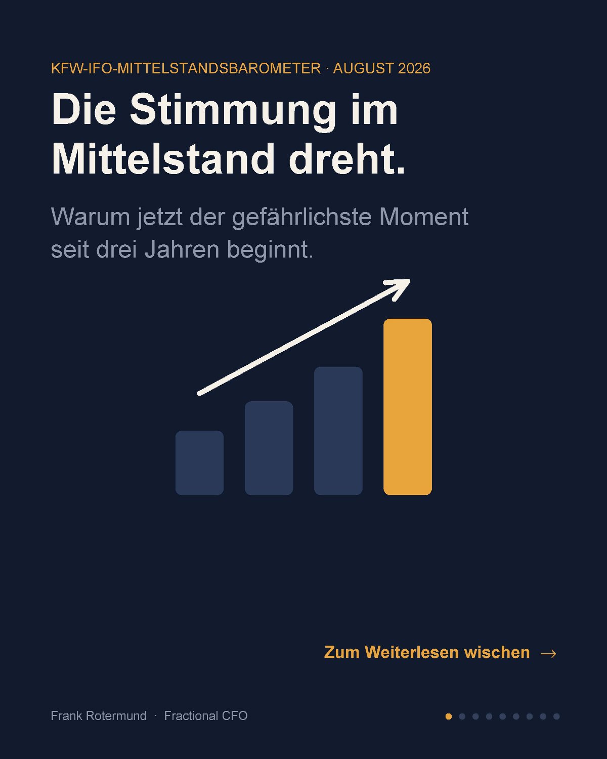 Wachstum kostet zuerst Geld - bevor es welches bringt.